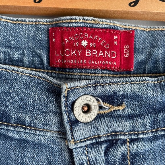 Lucky Brand‎ Sweet Crop Ladies Denim Casual Jeans, 6/28 - Picture 3 of 7